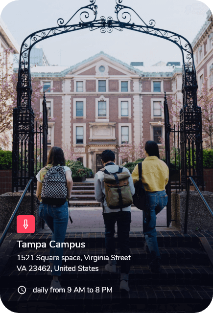 Campus resources available for rent by public